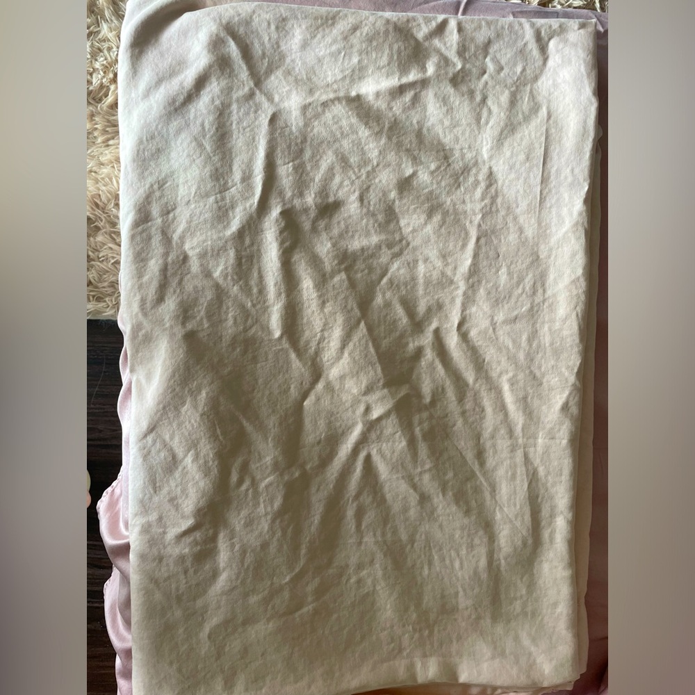 Twin size bed cover and sheet